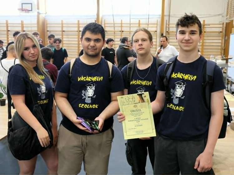 🥉 Büszkék vagyunk diákjainkra!