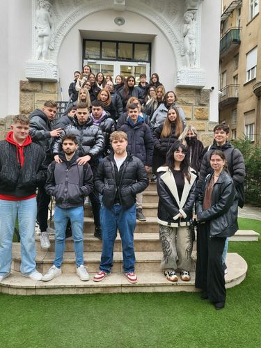 11.B osztály OTP Fay Alapítványnál járt