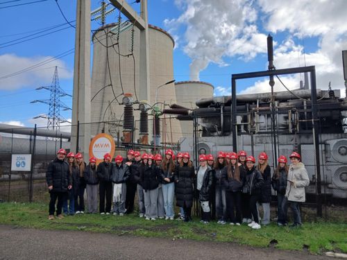 Vállalatlátogatáson a Mátrai Erőműben