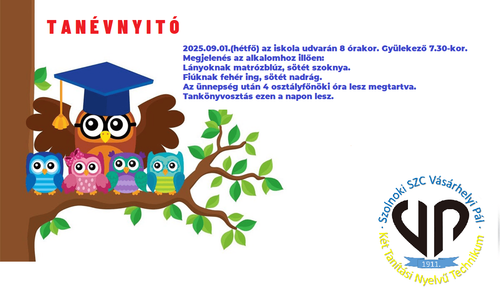 TANÉVNYITÓ